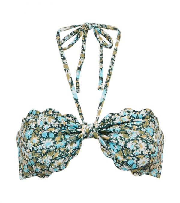 Marysia Chesapeake floral bikini top