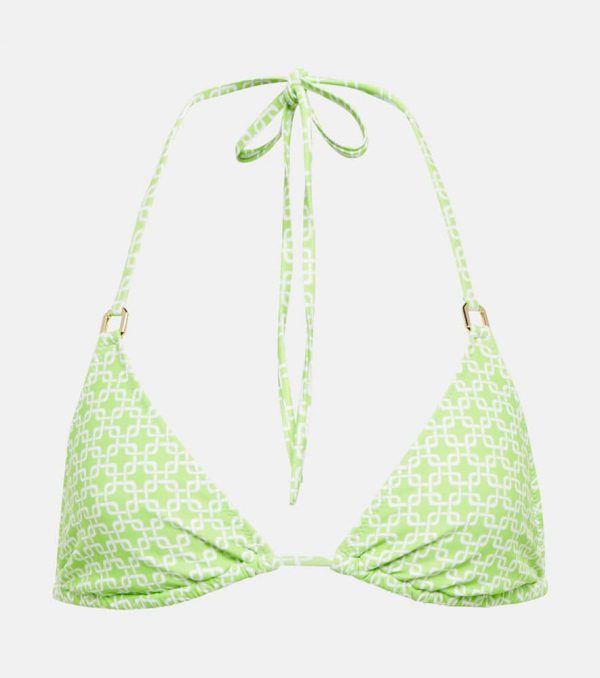 Melissa Odabash Key West printed triangle bikini top