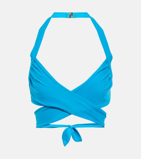 Rebecca Vallance Luana halterneck bikini top