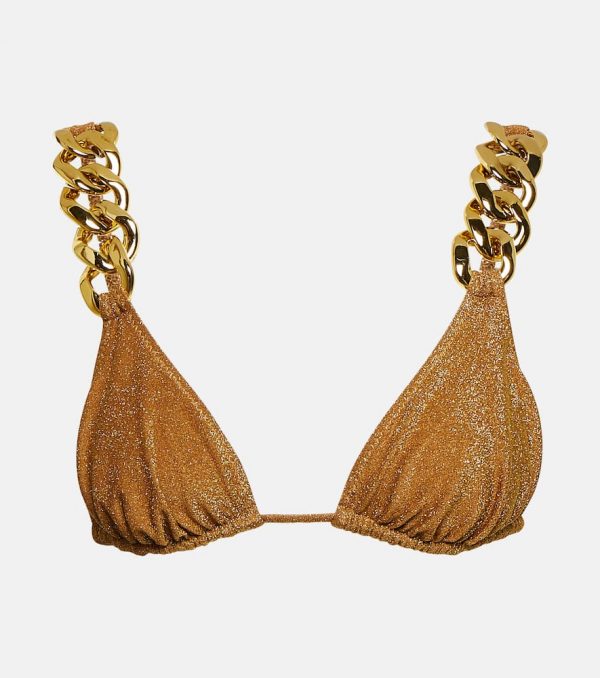 Same Gold Chain bikini top